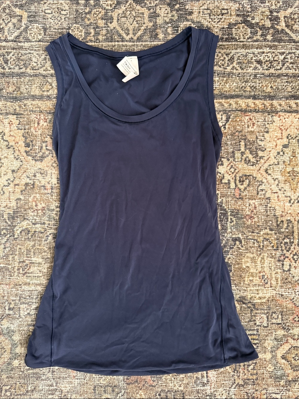 Lululemon fitted navy tank top